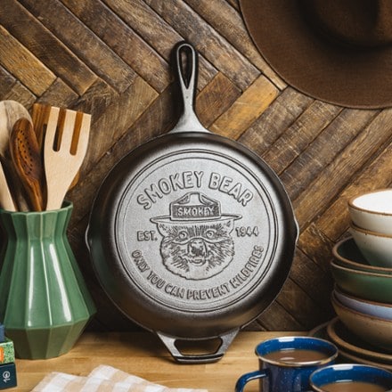 Lodge Smokey Bear Cast Iron Skillet - 10.25 in. 6