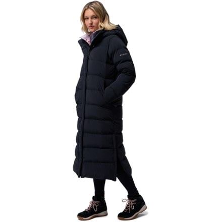 Columbia Amaze Puff Long Down Hooded Jacket - Women's 2