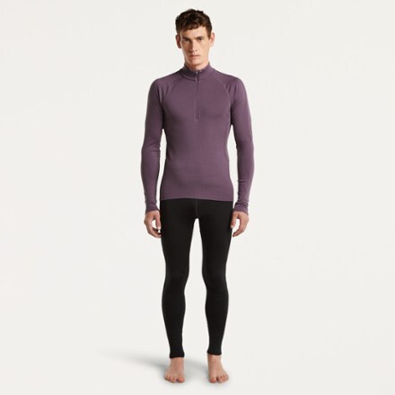 Icebreaker 300 MerinoFine Polar Long-Sleeve Half-Zip Thermal Base Layer Top - Men's 2