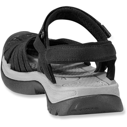KEEN Rose Sandals - Women's HEEL (Black/Neutral Gray)