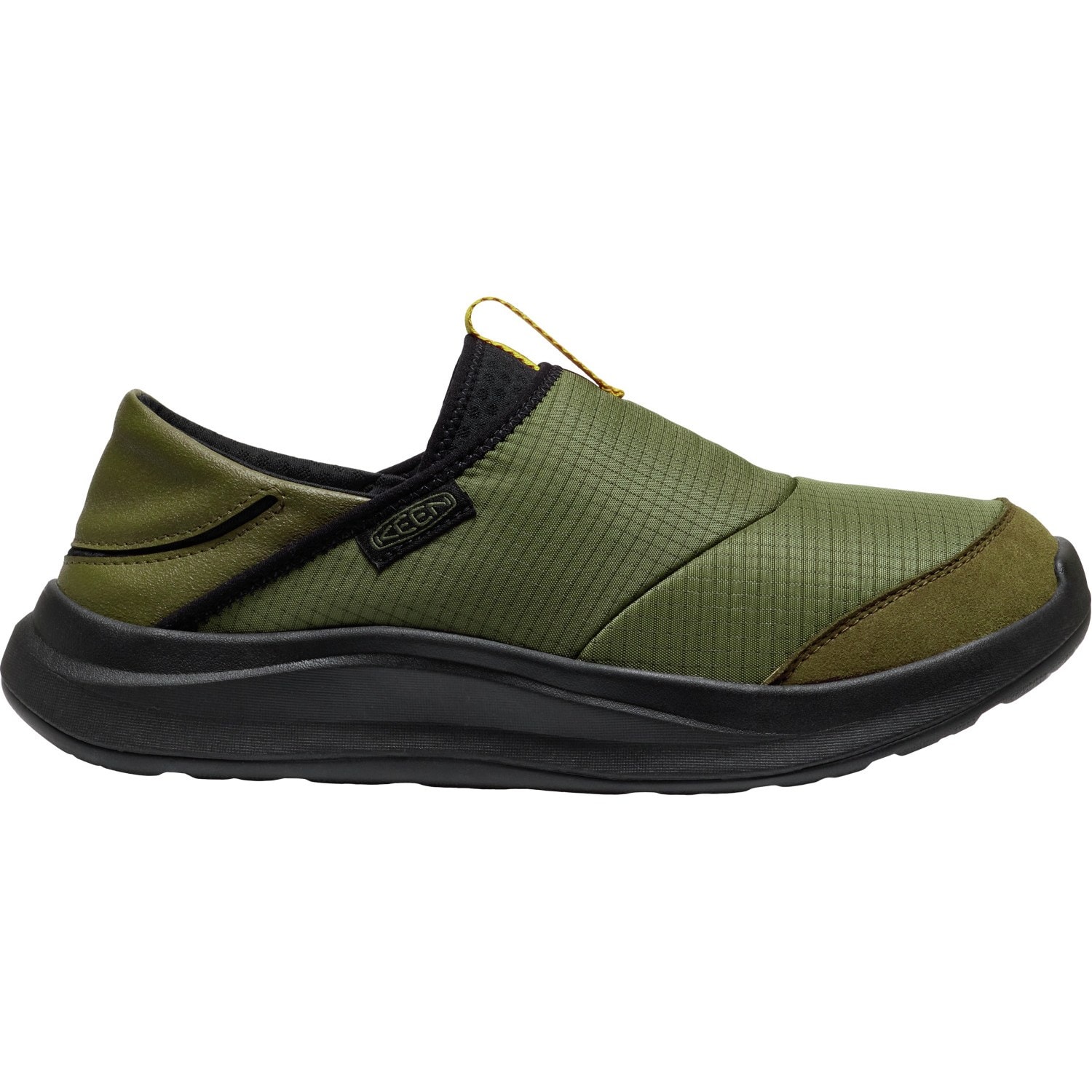 KEEN Whyser Slip-On Shoes - Men's, Bronze Green/Black