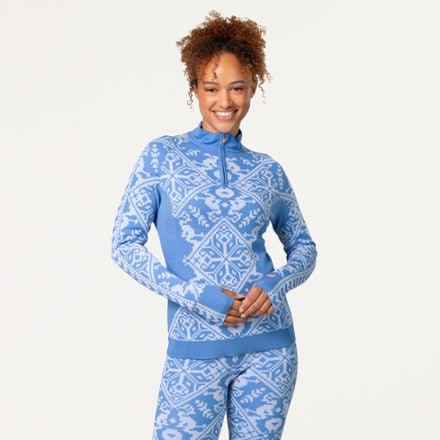 Kari Traa Saga Half-Zip Base Layer Top - Women's 1