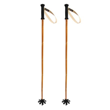 Grass Sticks Original Bamboo Ski Poles - Pair 0