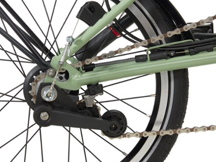 Brompton C Line Explore Folding Bike with Rack - Mid 4