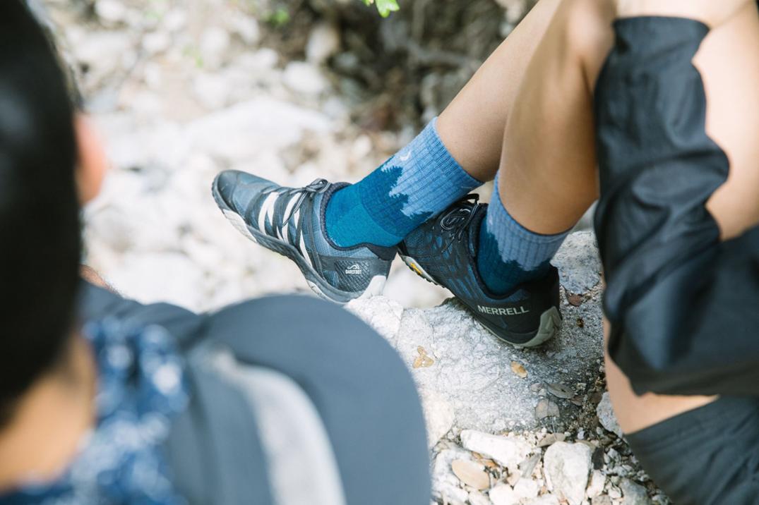 Location Image for Treeline Micro Crew Socks - Women's