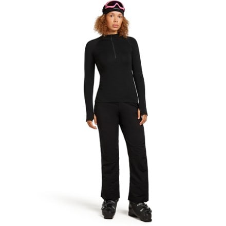 Icebreaker 300 MerinoFine Polar Long Sleeve Half-Zip Base Layer Top - Women's 5