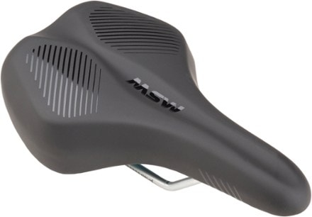 MSW Spin Fitness Saddle - Steel 0