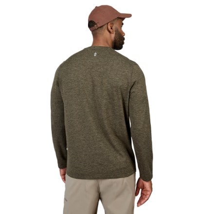 Free Country Sueded Space-Dye Long-Sleeve Crew Shirt - Men's 1