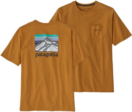 Patagonia Line Logo Ridge Pocket Responsibili-Tee T-Shirt - Men's 4