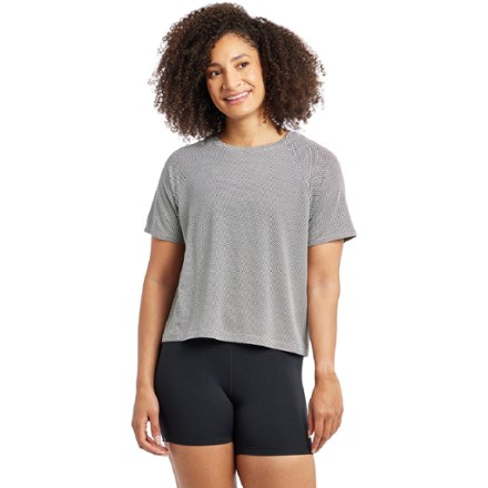 Tee-shirt De Randonnée À Manches Courtes Femme ALGOMAN ICEPEAK
