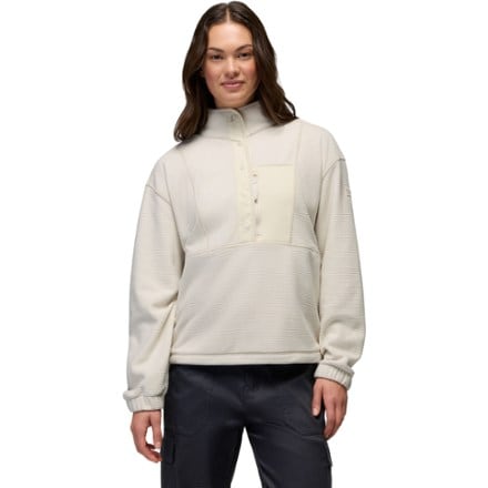 prAna Stretch Zion Fleece Half-Snap - Women's 1