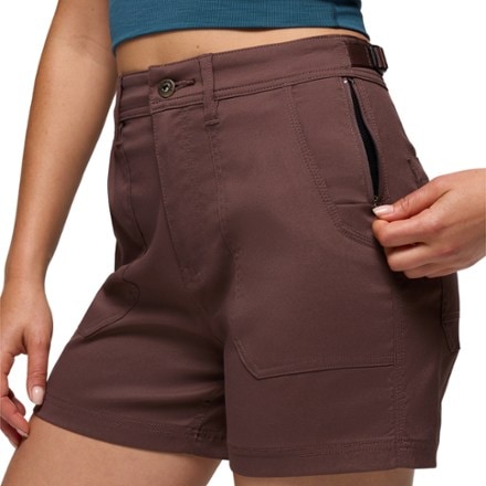 prAna Stretch Zion Cargo Shorts - Women's 4
