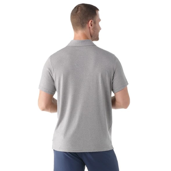 On Body Image of color Light Gray Heather