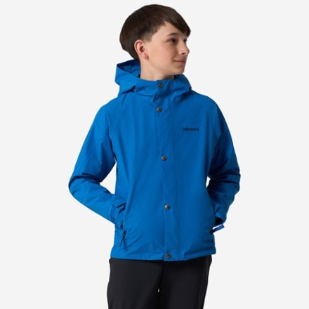 Marmot Cascade Fleece-Lined Rain Jacket - Kids' 1