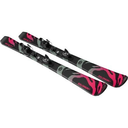 Salomon QST Jr Black M Skis with Bindings - Kids' - 2026/2027 2