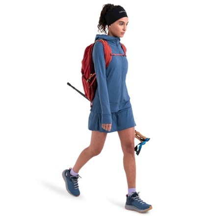 Icebreaker Merino 260 Quantum Long-Sleeve Zip Hoodie - Women's 1