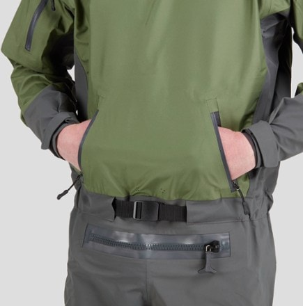 NRS Spyn Fishing Semi-Dry Suit - Men's 8