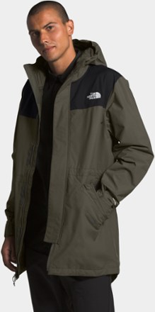 north face men's city breeze rain parka