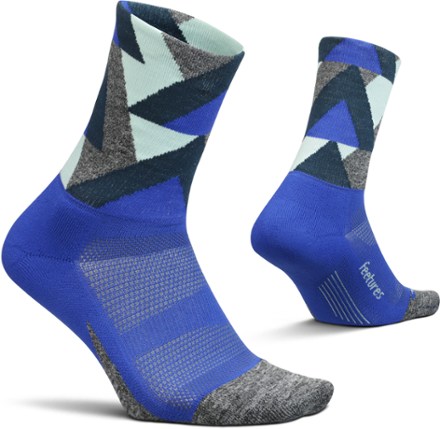 Feetures Elite Light Cushion Mini Crew Socks 1