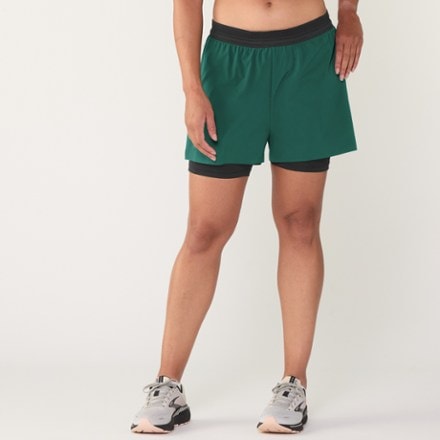 On 3" Performance 2-in-1 Shorts - Women's 2