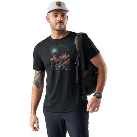 Smartwool Wander Valley Active T-Shirt - Men's 0
