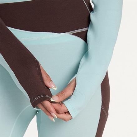 SENIQ Wool Sculpt Merino Mock-Neck Long-Sleeve Base Layer Shirt - Women's 8