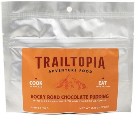 Trailtopia Rocky Road Chocolate Pudding - 2 Servings 0