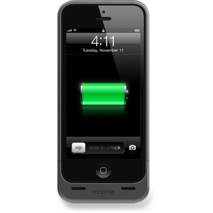 Front view in use (Metallic Black)