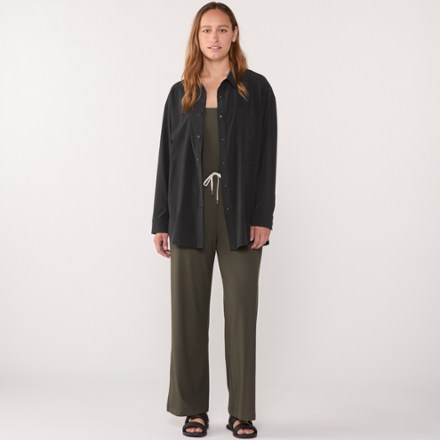 prAna Railay Oversize Button-Down Shirt - Women's | REI Co-op