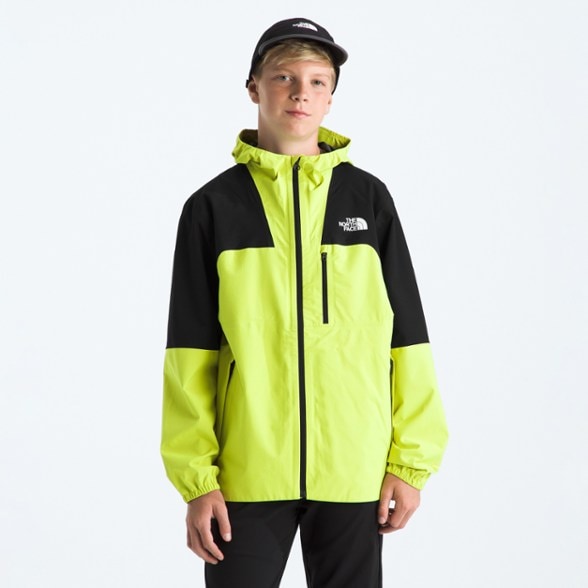 On Body Image of color Tnf Black/Fizz Lime