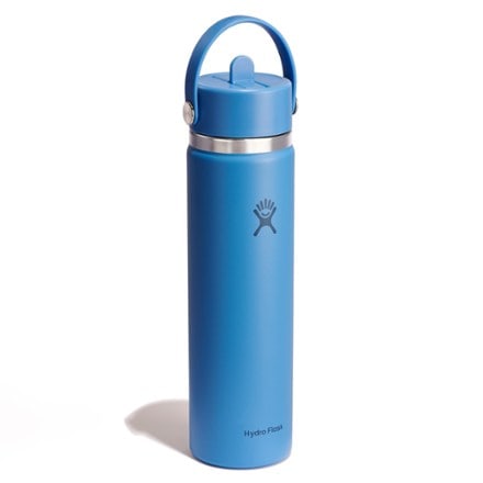 Hydro Flask Wide-Mouth Vacuum Water Bottle with Flex Straw Cap - 24 fl. oz. 1