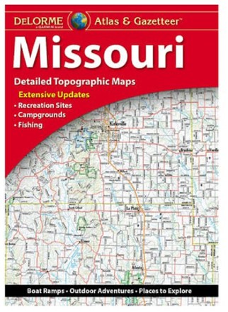 DeLorme Missouri Atlas & Gazetteer 0