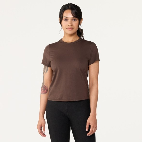 Model info: Height: 5' 6" | Waist: 24" | Wearing size: M