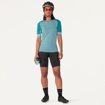 Short Cycliste Pearl Izumi Femme Petit Beige (kahki) Léger Doublé - Occasion