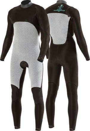 VISSLA 7 Seas 3/2 mm Chest-Zip Full Wetsuit - Men's 1