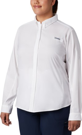 PFG Tamiami II Long-Sleeve Shirt - Women's Plus Sizes