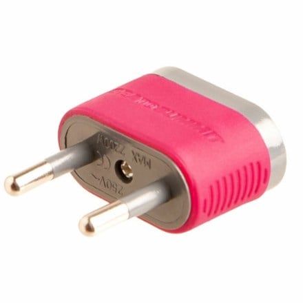 2 Pieces UK Plug Adapter,France to UK Adapter,UK Plug Adapter,France Europe  to UK Plug Adapter,Type G Adapter,Travel Adapter for UK/Ireland/Malaysia/M