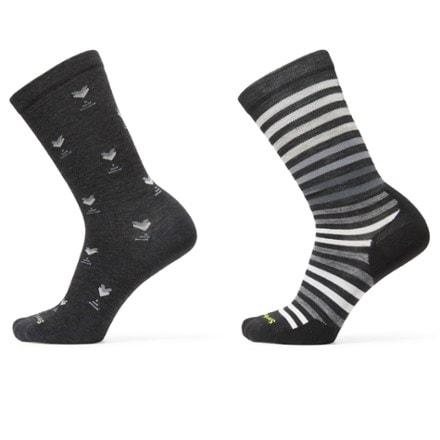 Smartwool Stout Street/Spruce Street Everyday Crew Socks - Men's - 2 Pairs 1