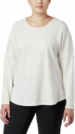 Columbia Times Two Novelty Knit Shirt Plus Sizes - Women