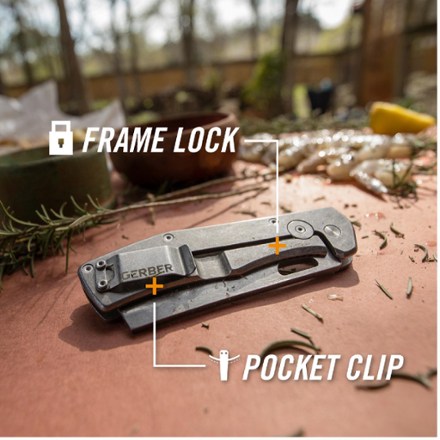 Gerber Flatiron Cleaver Fine-Edge Knife 6