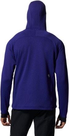 Mountain Hardwear Polartec Power Grid Full-Zip Fleece Hoodie - Men's 1