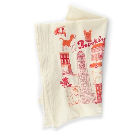 Claudia Pearson Brooklyn Dogs Tea Towel 3