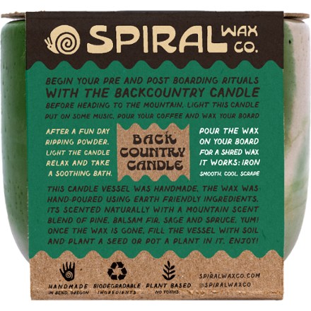 Spiral Wax Co. All-Temp Backcountry Candle 3