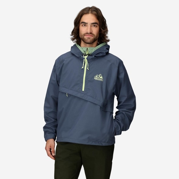 On Body Image of color Thunderhead/Agate Green