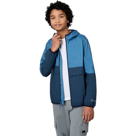 Free Country Easy Hiking Windshear Jacket with Mesh Lining - Kids' 1
