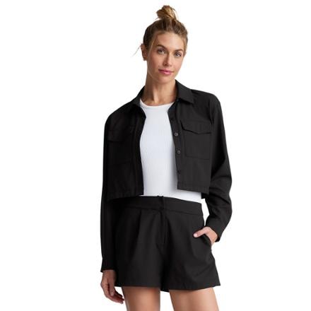 Beyond Yoga Midtown Cropped Jacket - Women's 0