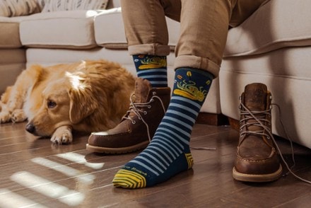 Darn Tough Animal Haus Crew Socks - Men's 2