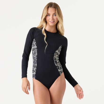 Roxy Geo Flower Surf Swimsuit - Women's 0