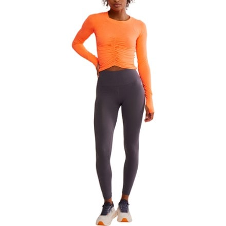 FP Movement Tempo Ruched Long-Sleeve Shirt - Women's 8