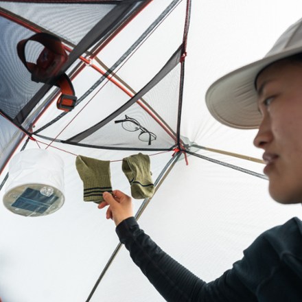 MSR Hubba Hubba LT 1 Tent Included clothesline